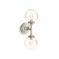 KOHLER K-31762-SC02-BNL Bellera Two-Light Sconce In Brushed Nickel