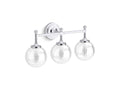 KOHLER K-31763-SC03-CPL Bellera Three-Light Sconce - Polished Chrome