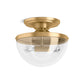 KOHLER K-31764-FM02-2GL Bellera 15" Flush-Mount In Brushed Moderne Brass