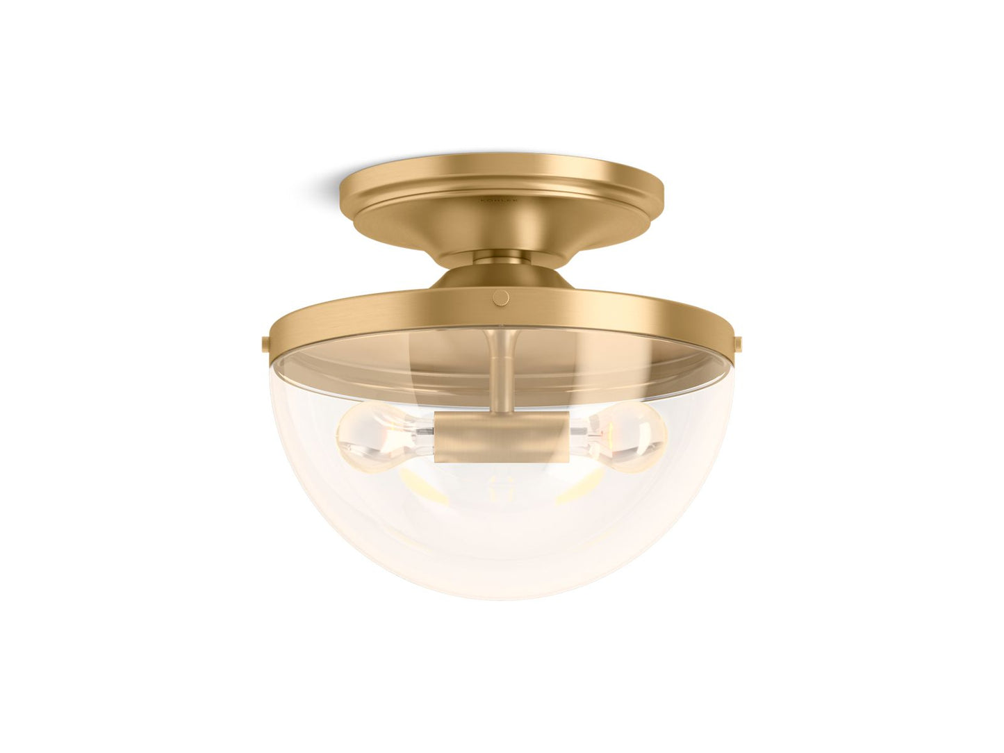 KOHLER K-31764-FM02-2GL Bellera 15" Flush-Mount In Brushed Moderne Brass