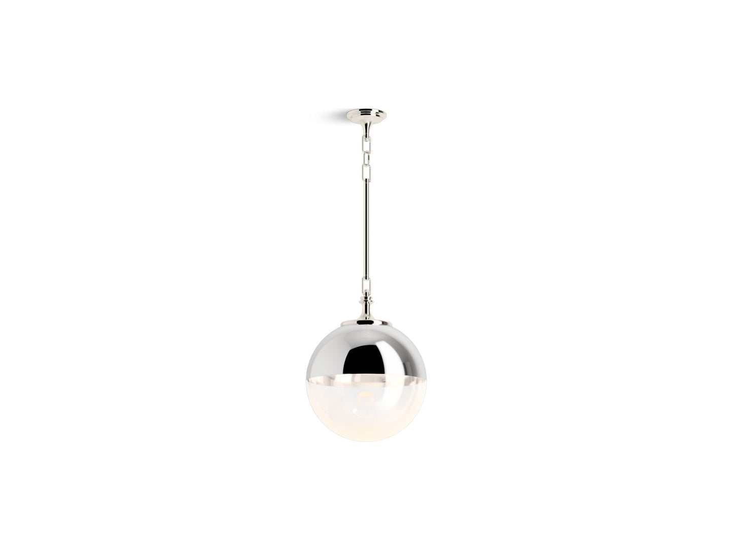 KOHLER K-31765-PE01-SNL Bellera 14" Pendant In Polished Nickel