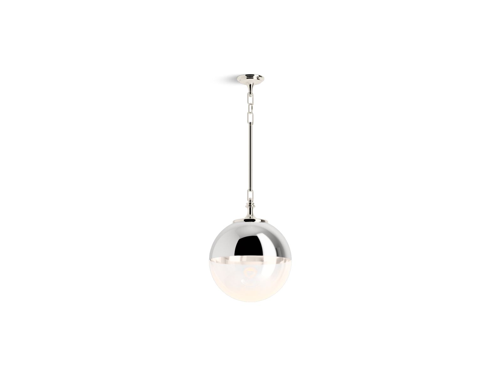KOHLER K-31765-PE01-SNL Bellera 14" Pendant In Polished Nickel