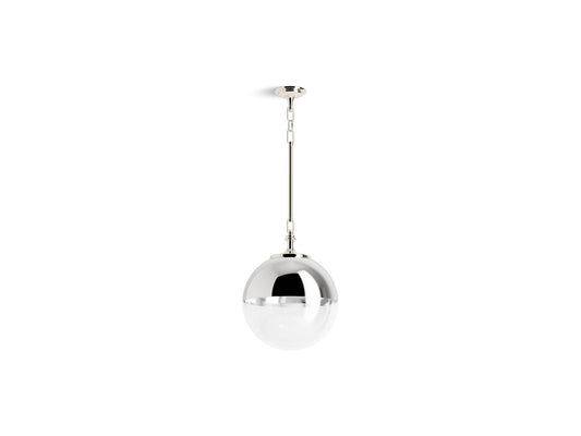 KOHLER K-31765-PE01-SNL Bellera 14" Pendant In Polished Nickel