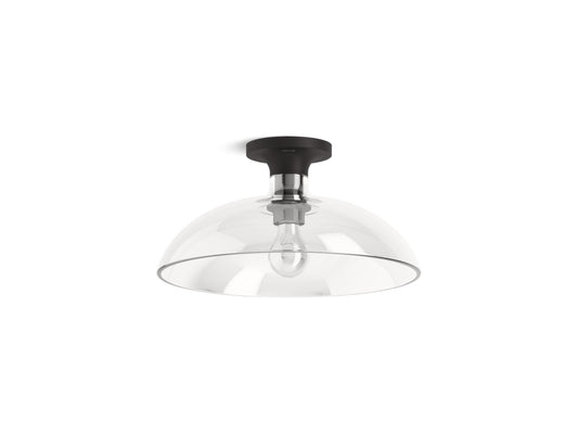 KOHLER K-31772-FM01-BLL Tone 15" flush-mount - Matte Black