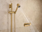 KOHLER K-26286-G-2MB Statement Iconic Single-Function Handshower, 1.75 Gpm - Vibrant Brushed Moderne Brass