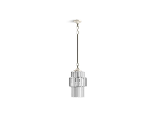 KOHLER K-31781-PE03-SNL Occasion 12" pendant - Polished Nickel