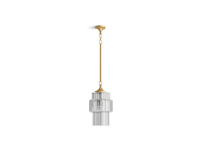 KOHLER K-31781-PE03-2GL Occasion 12" pendant - Brushed Moderne Brass
