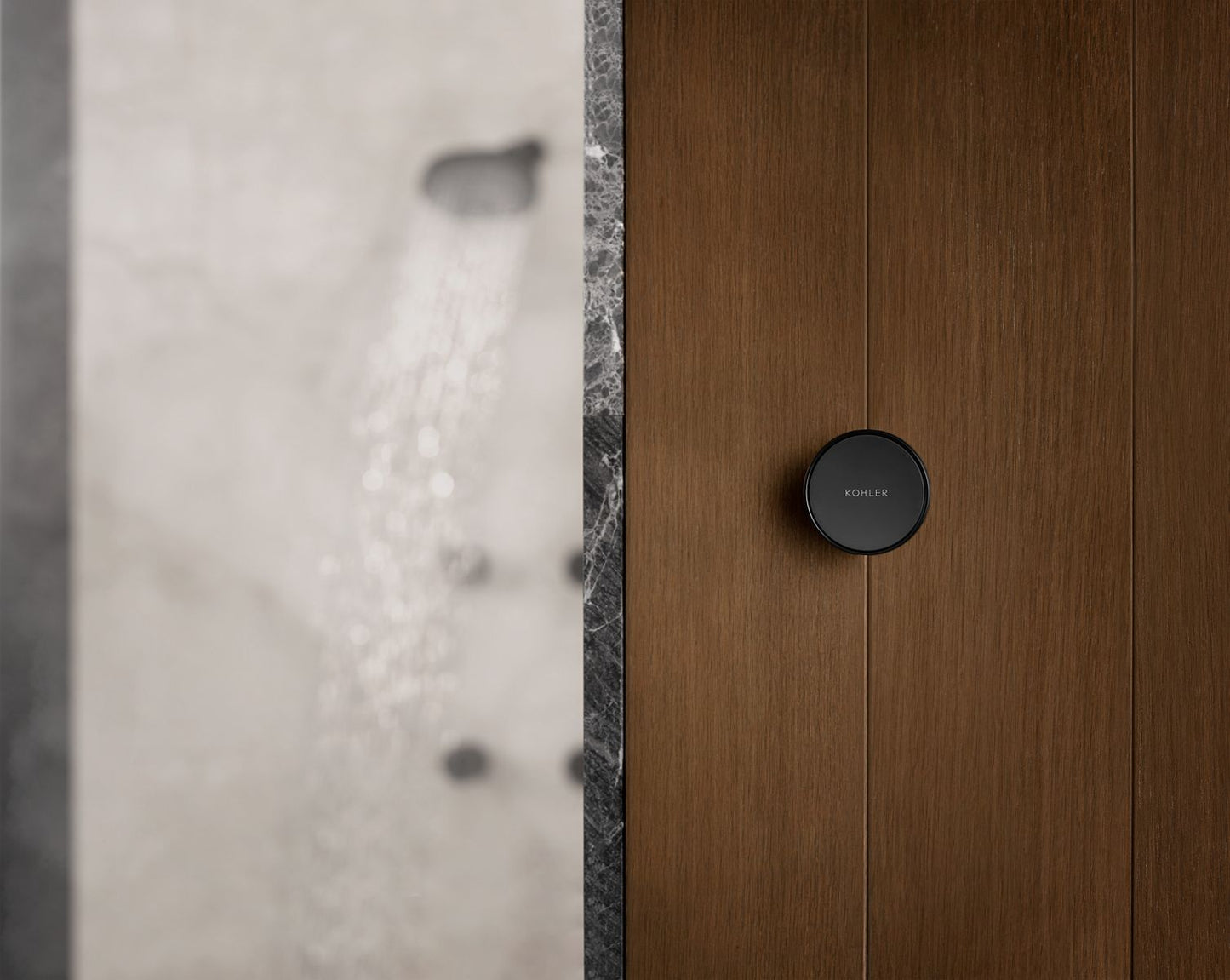 KOHLER K-28213-BL Anthem Remote on/off button for digital thermostatic valve - Matte Black