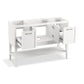 KOHLER K-33580-ASB-0 Winnow 48" Bathroom Vanity Cabinet With Sink And Quartz Top In White