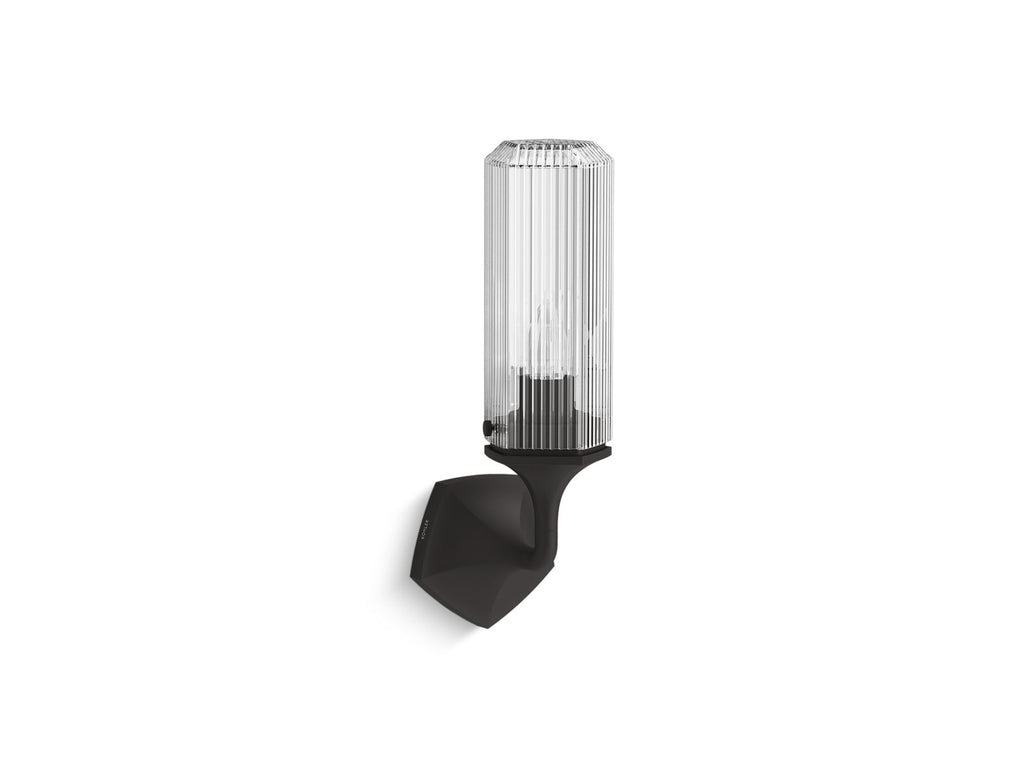 KOHLER K-31775-SC01-BLL Occasion One-Light Sconce - Matte Black