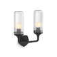 KOHLER K-31776-SC02-BLL Occasion Two-Light Sconce In Matte Black