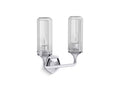KOHLER K-31776-SC02-CPL Occasion Two-Light Sconce - Polished Chrome