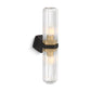 KOHLER K-31777-SC02-BML Occasion Two-Light Sconce In Black with Brass Trim