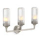 KOHLER K-31778-SC03-BNL Occasion Three-Light Sconce In Brushed Nickel