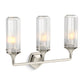 KOHLER K-31778-SC03-SNL Occasion Three-Light Sconce In Polished Nickel