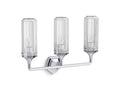 KOHLER K-31778-SC03-CPL Occasion Three-Light Sconce - Polished Chrome