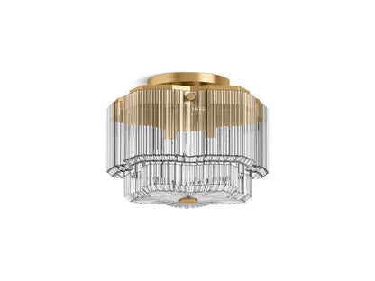 KOHLER K-31780-FM03-2GL Occasion 15" flush-mount - Brushed Moderne Brass