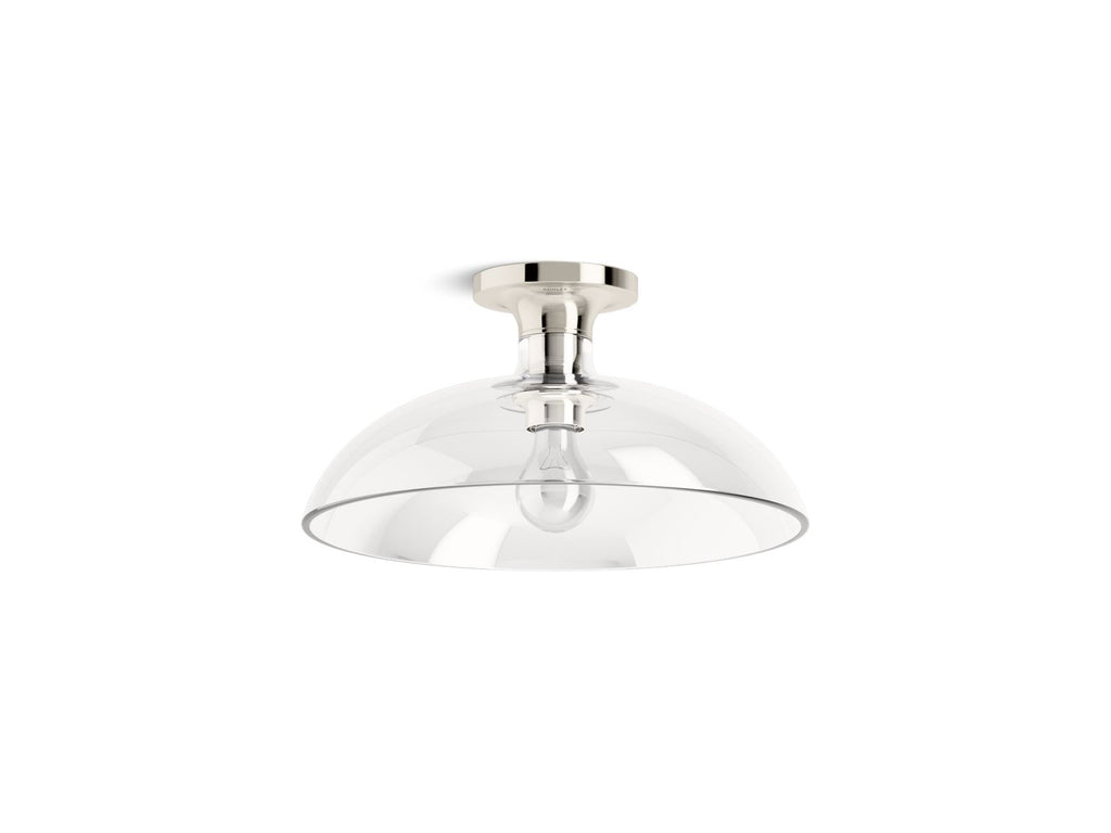 KOHLER K-31772-FM01-SNL Tone 15" Flush-Mount - Polished Nickel