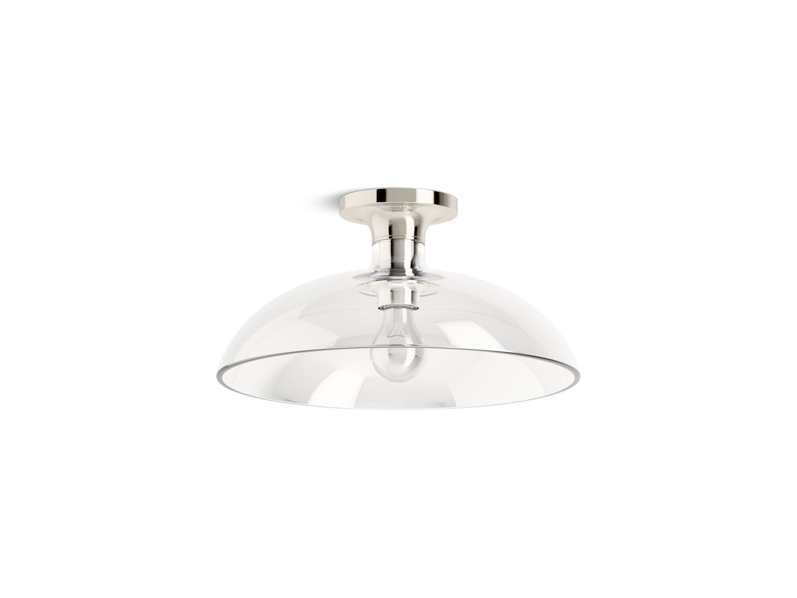 KOHLER K-31772-FM01-SNL Tone 15" Flush-Mount - Polished Nickel