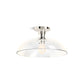 KOHLER K-31772-FM01-SNL Tone 15" Flush-Mount In Polished Nickel