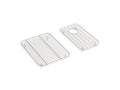 KOHLER K-25783-ST Ironridge Stainless Steel Sink Racks For 28" Ironridge Single-Bowl Sink - Stainless Steel