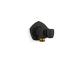 KOHLER K-27117-BL Occasion Wall-Mount Handshower Holder With Supply Elbow And Check Valve - Matte Black