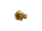 KOHLER K-27117-2MB Occasion Wall-Mount Handshower Holder With Supply Elbow And Check Valve - Vibrant Brushed Moderne Brass