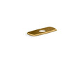 KOHLER K-27007-2MB Occasion Escutcheon Plate - Vibrant Brushed Moderne Brass