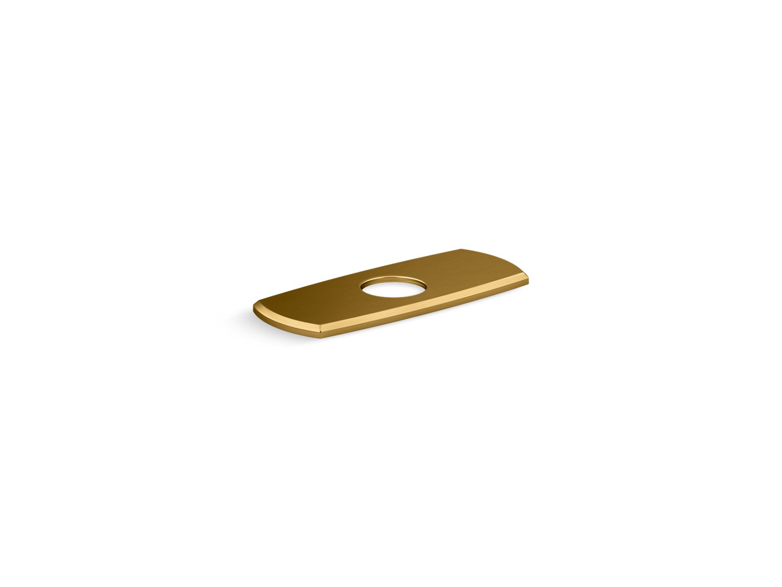 KOHLER K-27007-2MB Occasion Escutcheon Plate - Vibrant Brushed Moderne Brass
