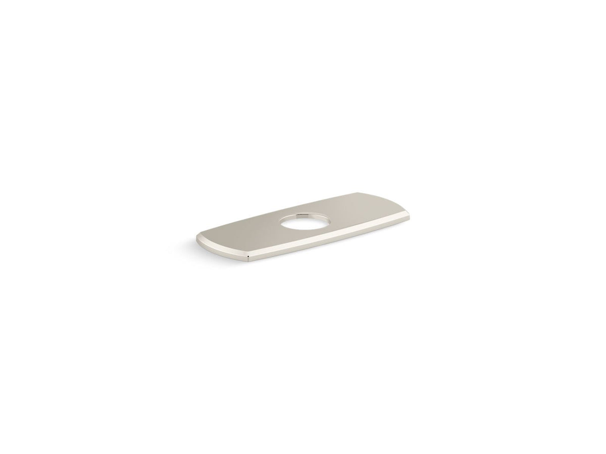 KOHLER K-27007-SN Occasion Escutcheon Plate - Vibrant Polished Nickel