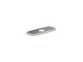 KOHLER K-27007-BN Occasion Escutcheon Plate - Vibrant Brushed Nickel