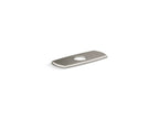 KOHLER K-27007-BN Occasion Escutcheon Plate - Vibrant Brushed Nickel
