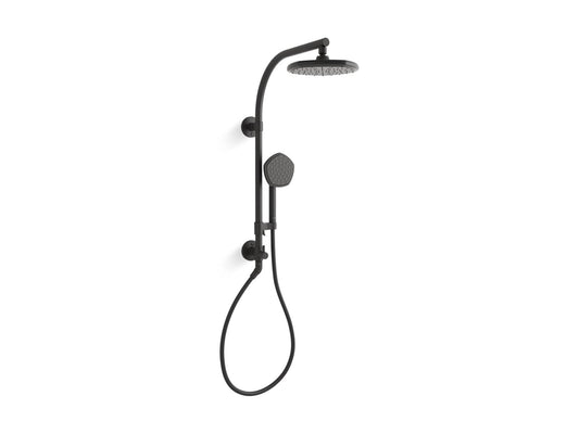 KOHLER K-27118-G-BL Occasion HydroRail-R shower column kit, 1.75 gpm - Matte Black