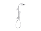 KOHLER K-27118-G-CP Occasion Hydrorail-R Shower Column Kit, 1.75 Gpm - Polished Chrome