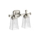 KOHLER K-31756-SC02-BNL Riff Two-Light Sconce In Brushed Nickel