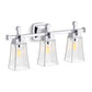 KOHLER K-31757-SC03-CPL Riff Three-Light Sconce In Polished Chrome