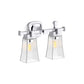 KOHLER K-31756-SC02-CPL Riff Two-Light Sconce In Polished Chrome