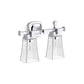 KOHLER K-31756-SC02-CPL Riff Two-Light Sconce In Polished Chrome