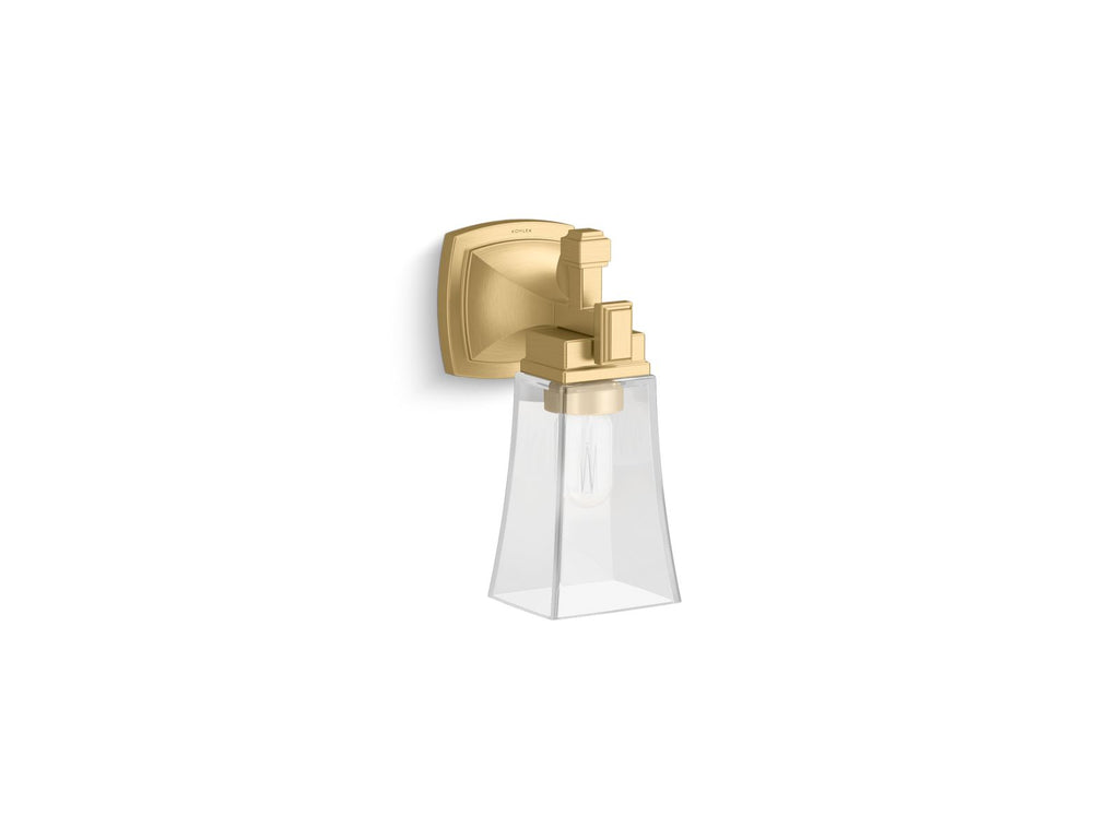 KOHLER K-31755-SC01-2GL Riff One-Light Sconce - Brushed Moderne Brass
