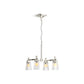 KOHLER K-31758-CH04-SNL Riff 24" Chandelier In Polished Nickel