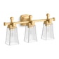 KOHLER K-31757-SC03-2GL Riff Three-Light Sconce In Brushed Moderne Brass