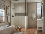 KOHLER K-T28131-4-BL Venza Deck-Mount Bath Faucet Trim - Matte Black