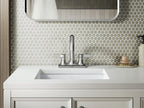 KOHLER K-28124-4N-BL Venza Centerset Bathroom Sink Faucet, 0.5 Gpm - Matte Black