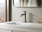 KOHLER K-28126-4-BL Venza Single-Handle Bathroom Sink Faucet, 1.2 Gpm - Matte Black