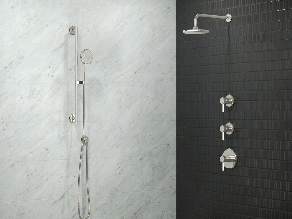 KOHLER K-27055-SN Occasion Slidebar Trim Kit - Vibrant Polished Nickel