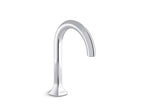 KOHLER K-27008-BN Occasion Bathroom Sink Faucet Spout With Cane Design, 1.2 Gpm - Vibrant Brushed Nickel