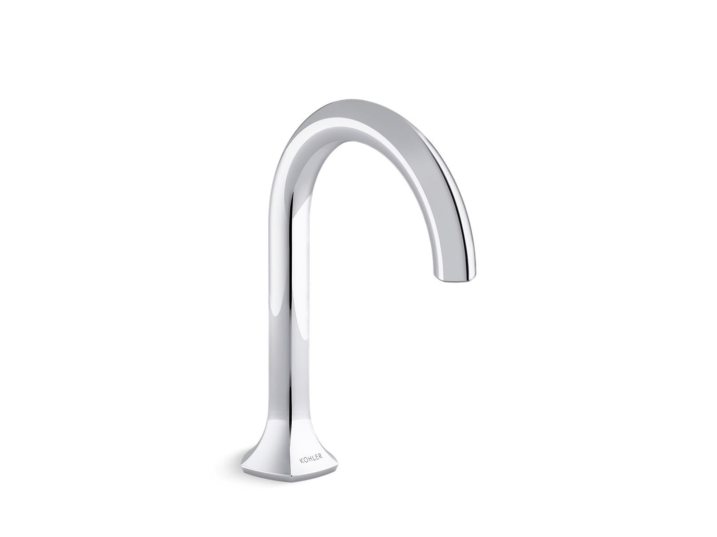 KOHLER K-27008-AF Occasion Bathroom Sink Faucet Spout With Cane Design, 1.2 Gpm - Vibrant French Gold