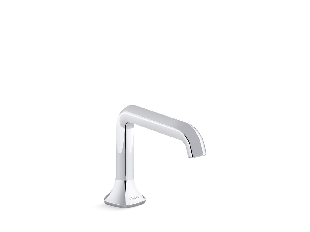 KOHLER K-27009-BL Occasion Bathroom Sink Faucet Spout With Straight Design, 1.2 Gpm - Matte Black
