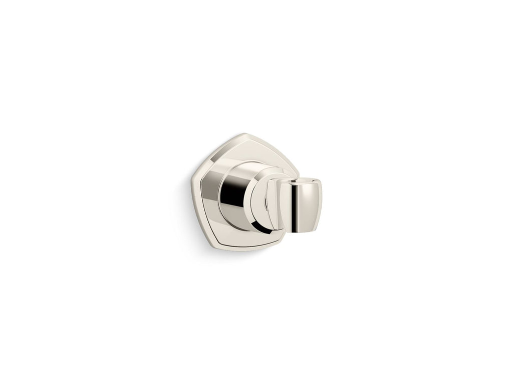 KOHLER K-27129-SN Occasion Wall-Mount Handshower Holder - Vibrant Polished Nickel