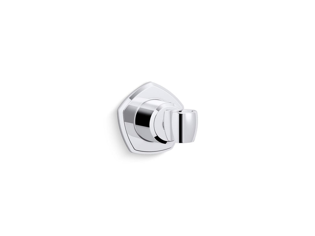 KOHLER K-27129-CP Occasion Wall-Mount Handshower Holder - Polished Chrome